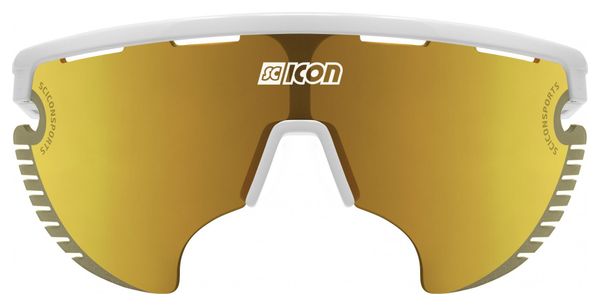 Scicon Sports Aerowing Lamon Lunettes De Soleil De Performance Sportive (Scnpp Multimireur Bronze/Luminosité Blanche)