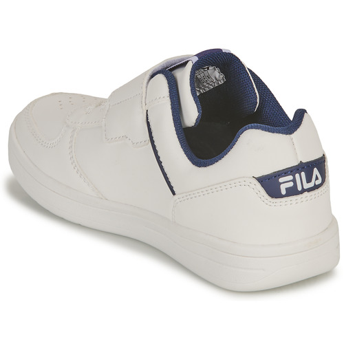 Fila - C. COURT VELCRO KIDS - Blanc / Bleu