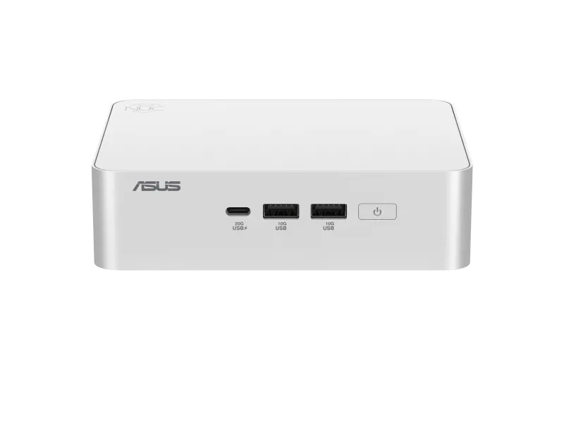 ASUS NUC 15 Pro  RNUC15CRSU900002 - Barebone - mini PC 1 x Core Ultra 9 285H / op til 5.4 GHz - RAM 0 GB - Arc Graphics 140T - IEEE 802.11ax (Wi-Fi 6), IEEE 802.11be (Wi-Fi 7), Bluetooth 5.4, 2.5 Gigabit Ethernet, Gigabit Ethernet - sølv