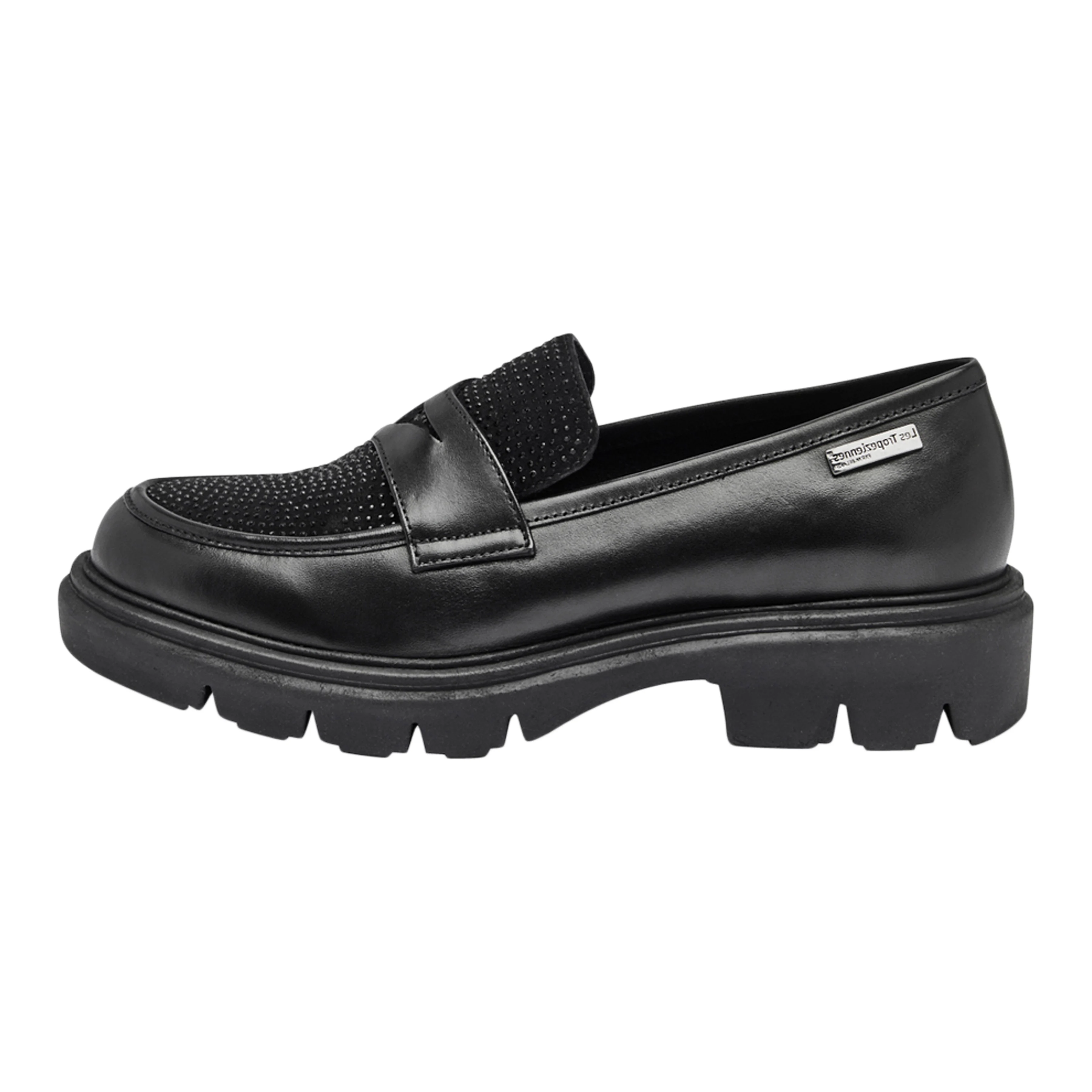 Mocassins en cuir | Noir