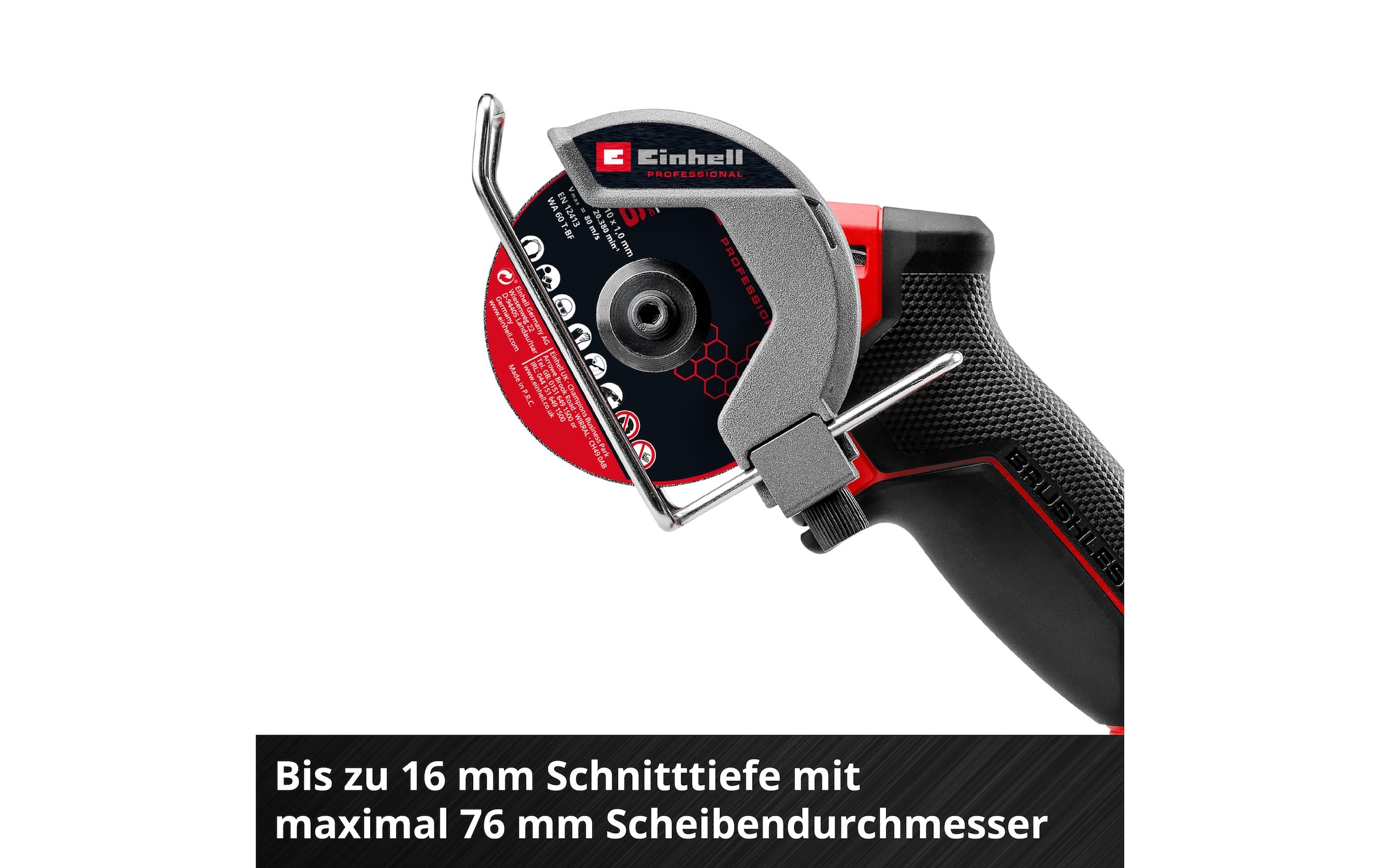 Einhell Akku-Trennschleifer »TP-CO 18/76-C«
