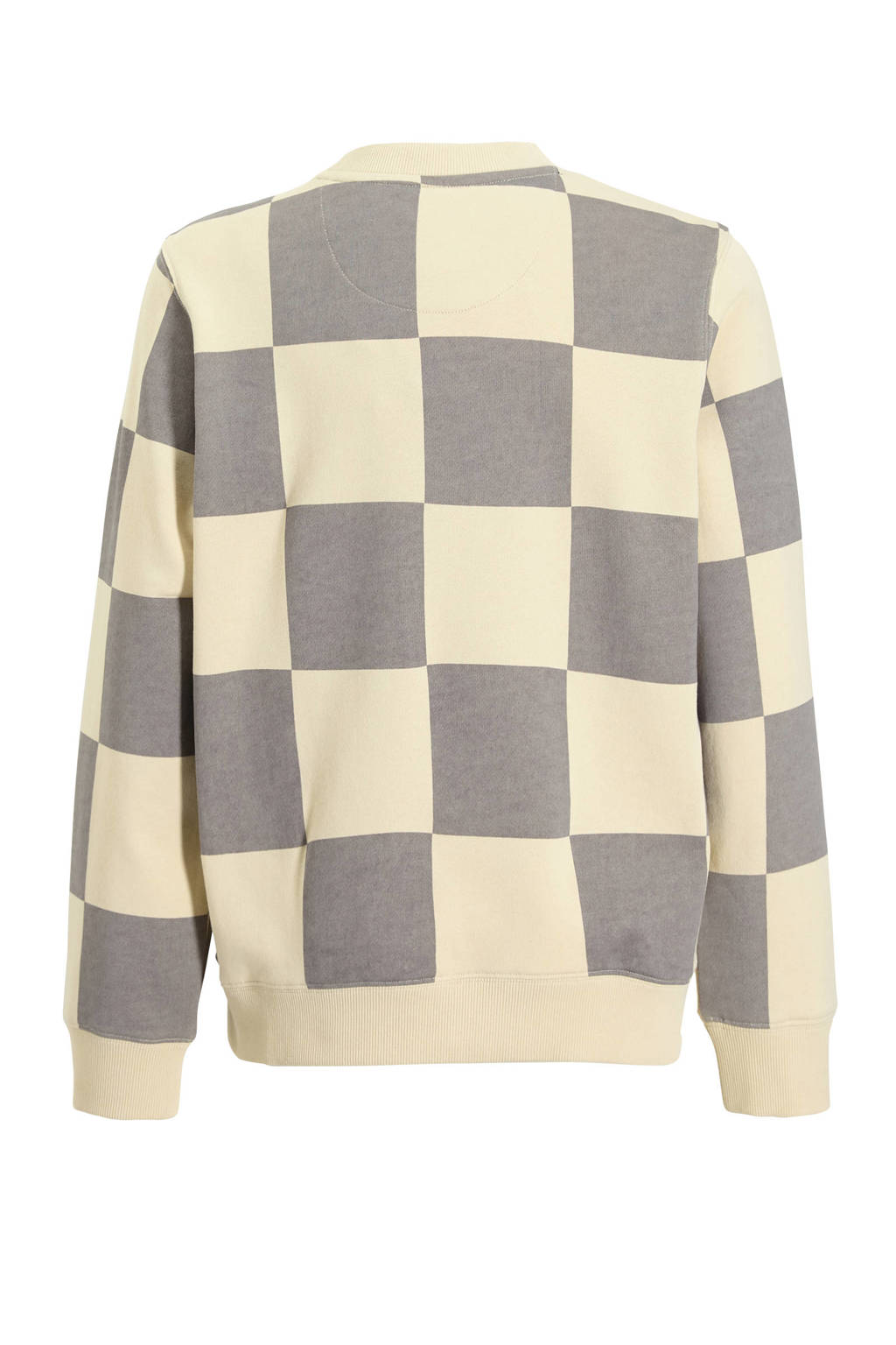 Me & My Monkey sweater Royke met alloverprint beige