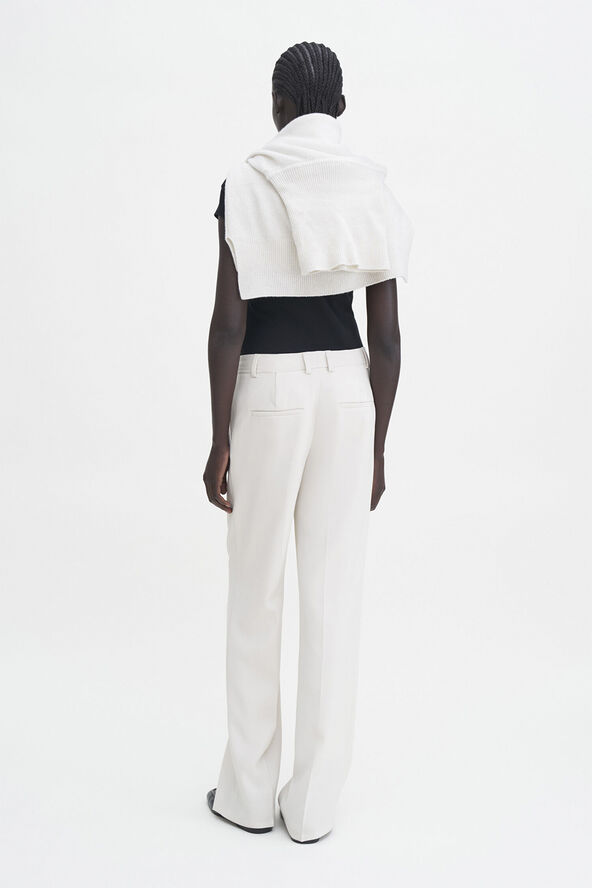 Filippa K Hutton Trousers Ivory