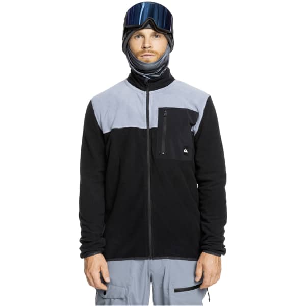 Veste polaire QUIKSILVER AKER FZ FLEECE TRUE BLACK