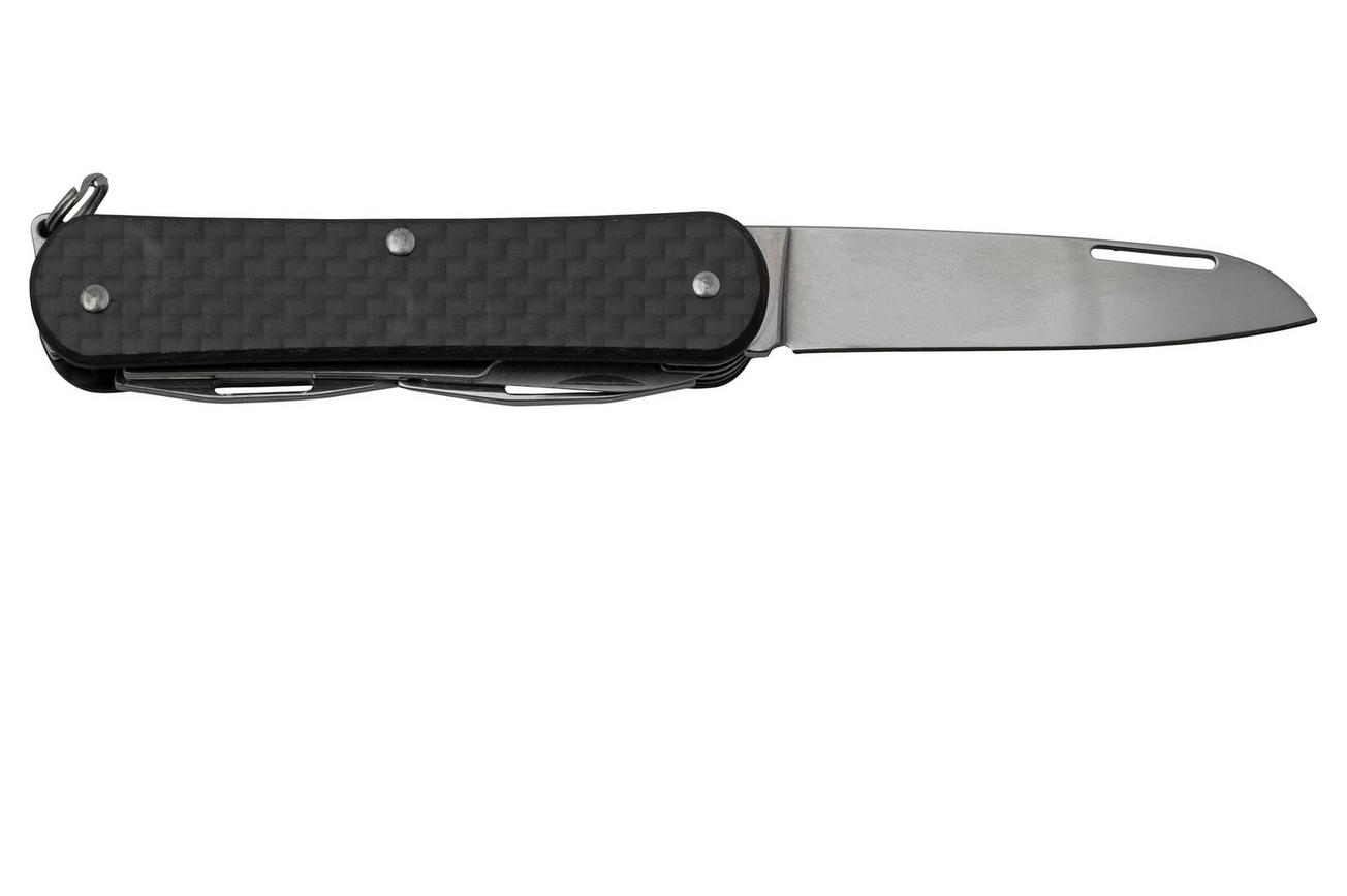 FOX Vulpis 4-Tools FX-VP130-F4CF, M390, Carbon Fiber, Zwitsers zakmes