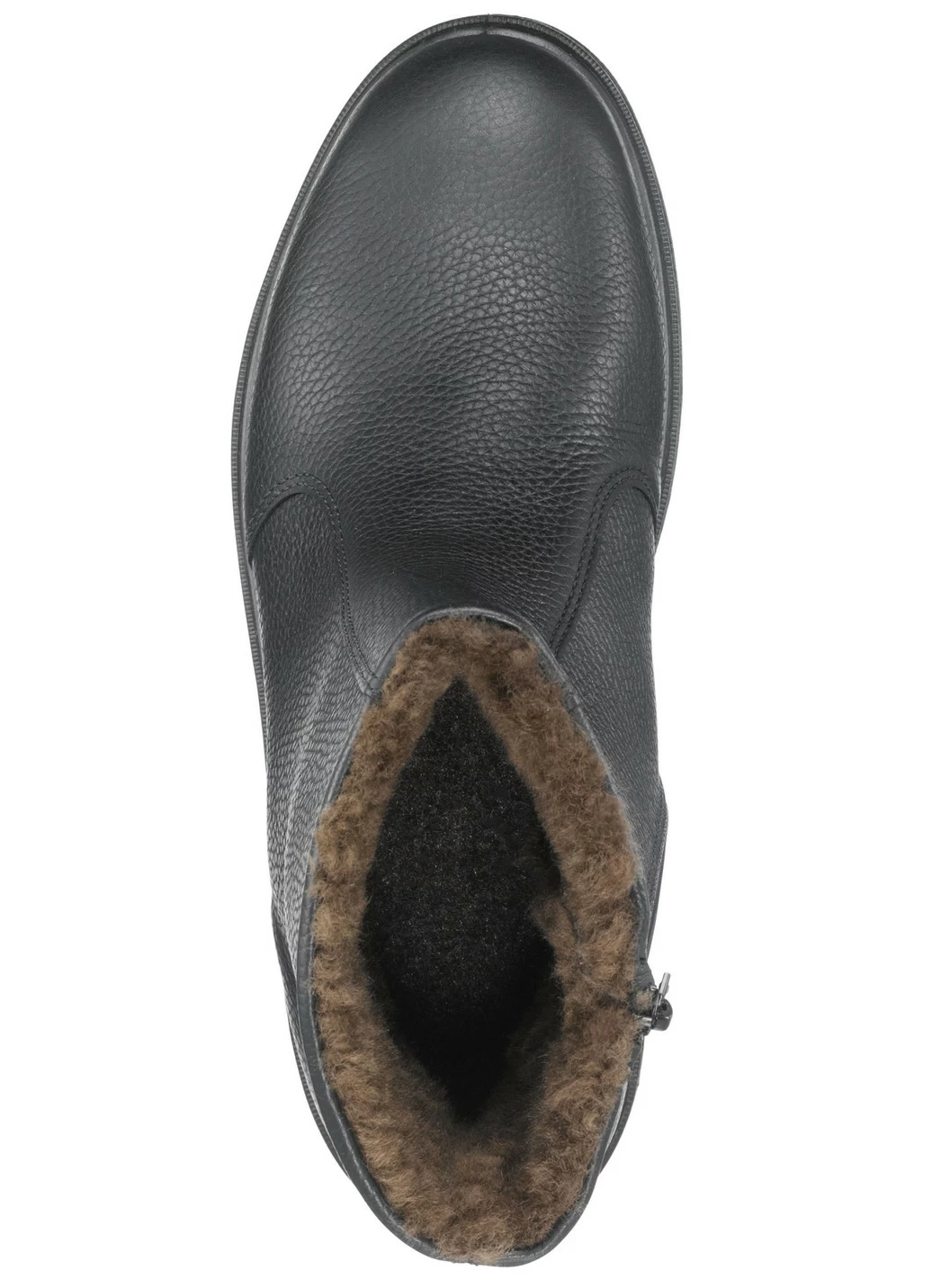 Stiefelette mit Lammfellfutter