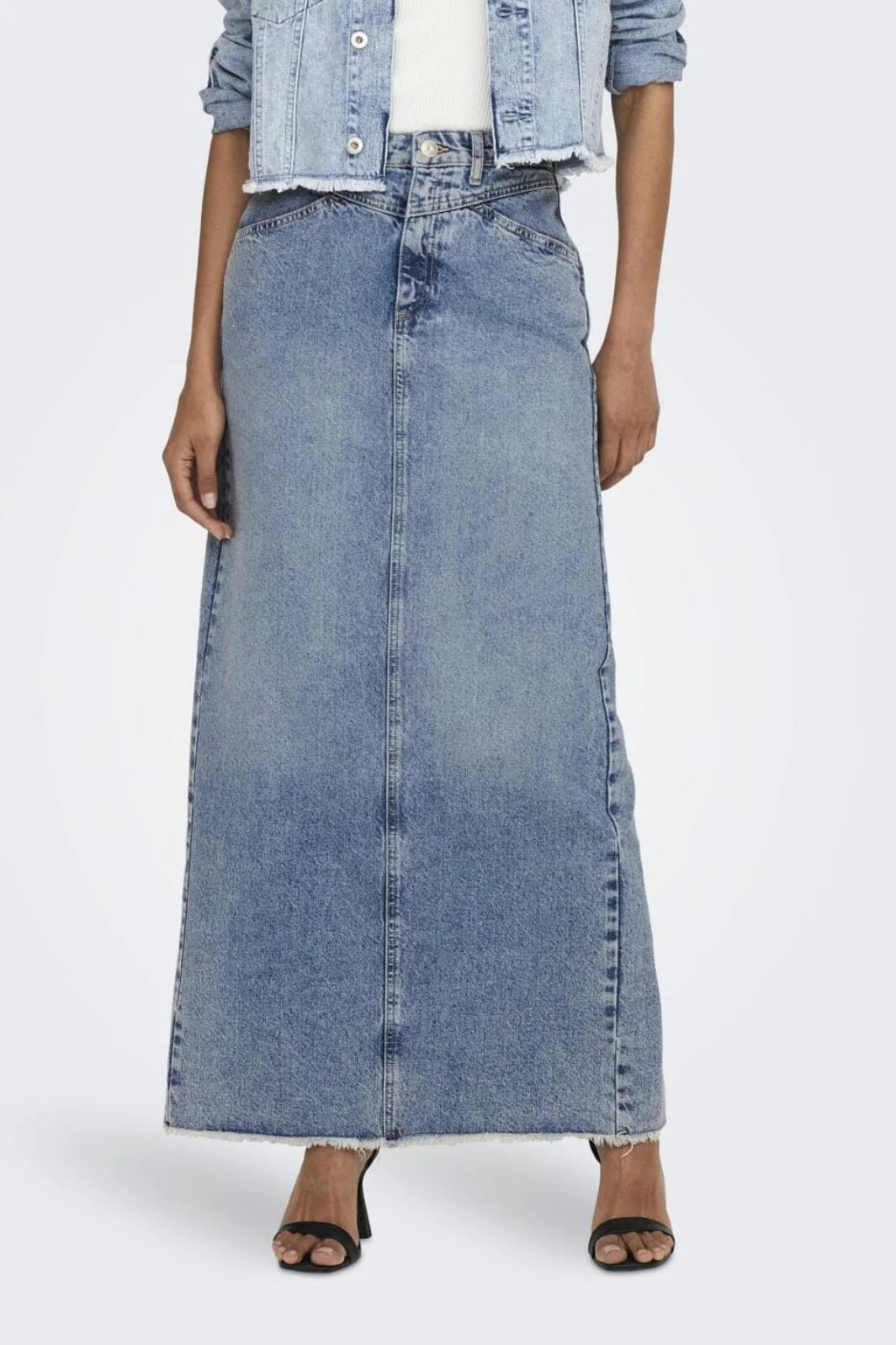Only Onlada Cut Long Skirt
