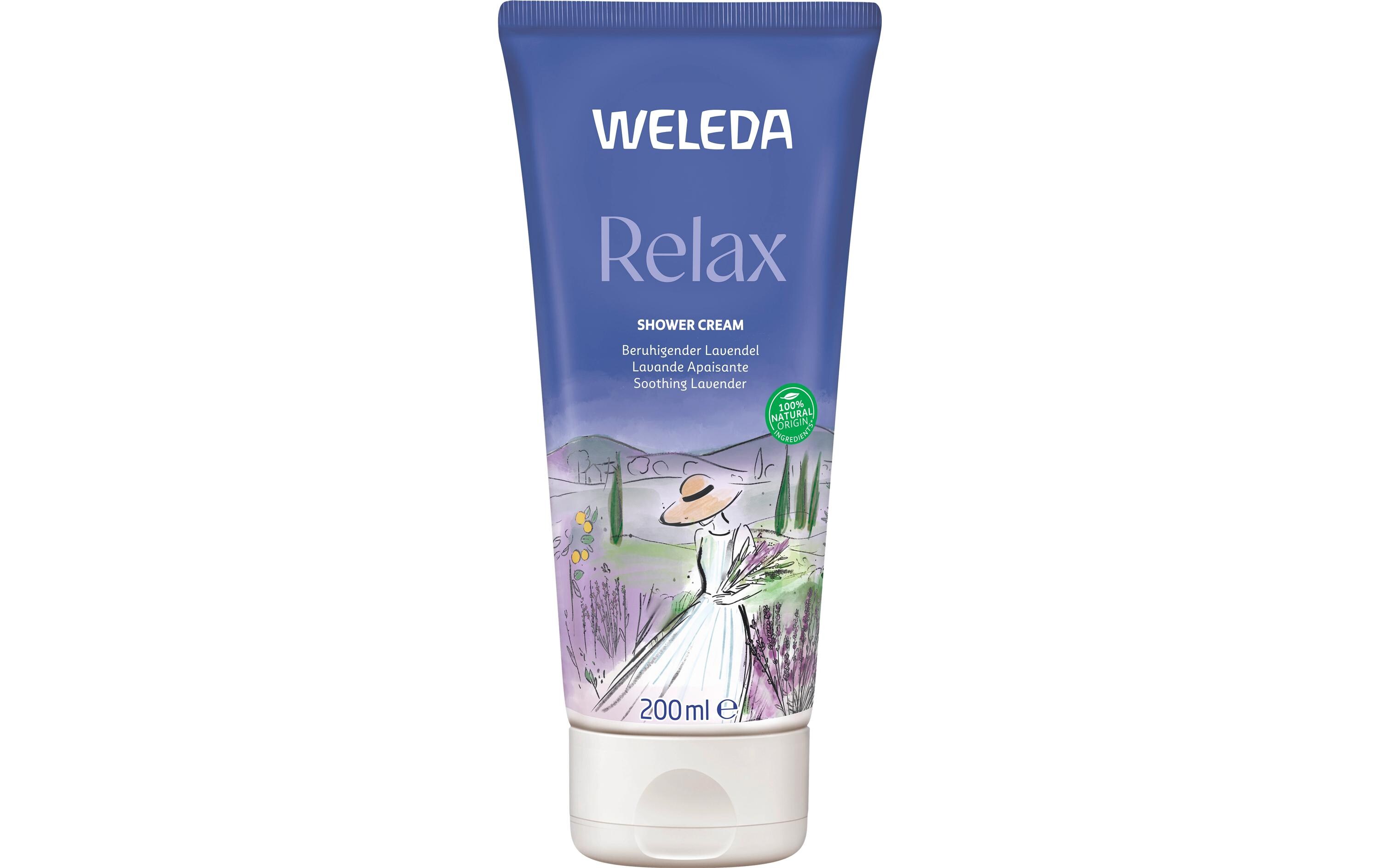 Duschgel Relax 200 mlNatürliche Pflegedusche mit ätherischen Ölen
