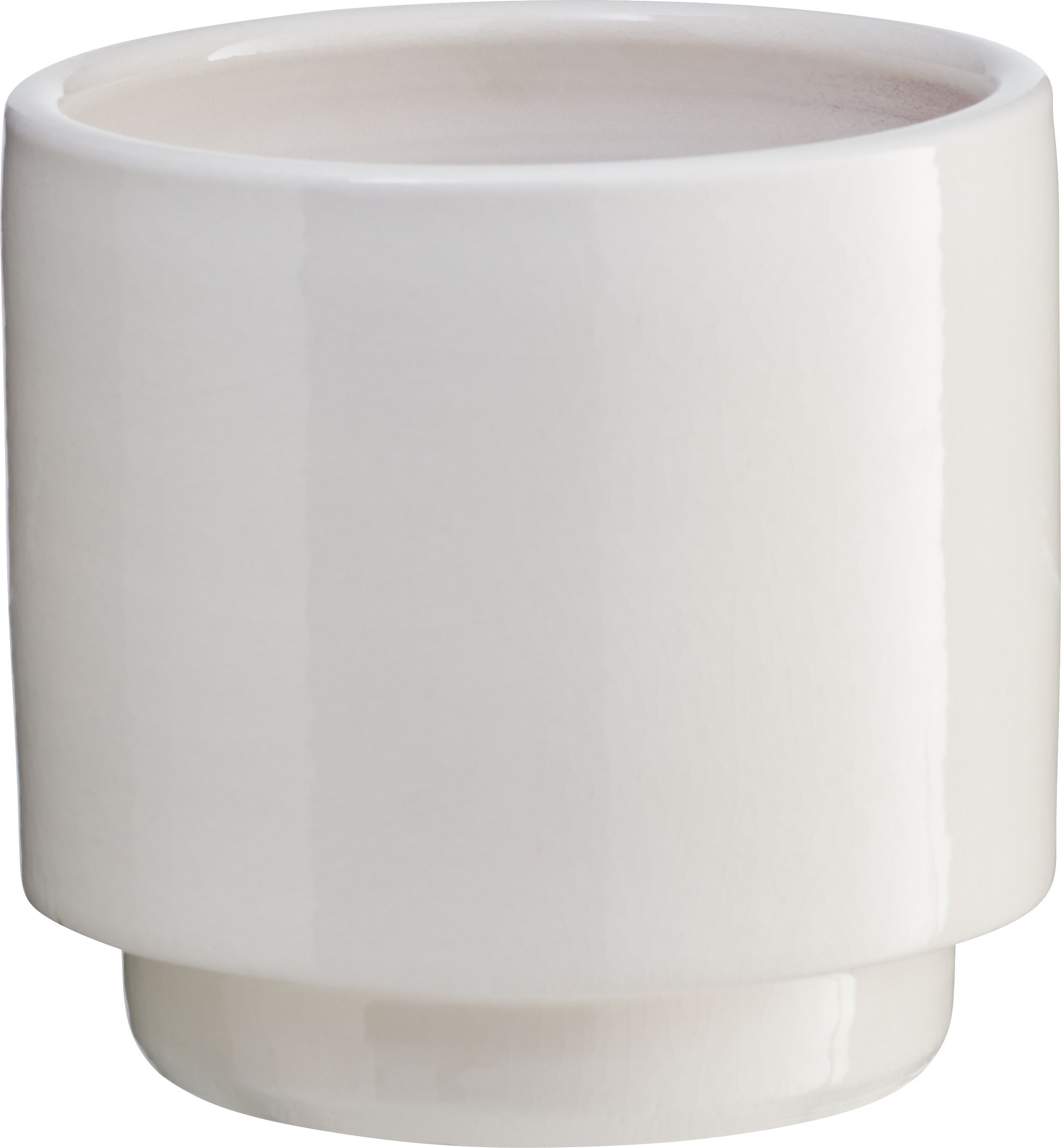 SE-CIAO Übertopf klein weiss 14x13 - Weiss / H: 14.0 cm