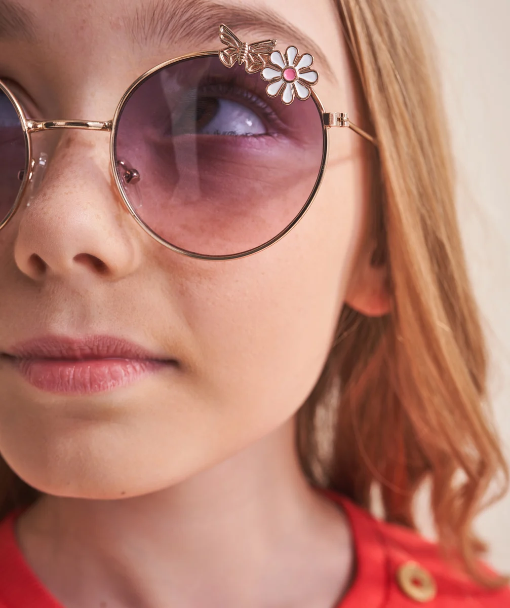 LUNETTES DE SOLEIL FILLE AVEC BRELOQUES