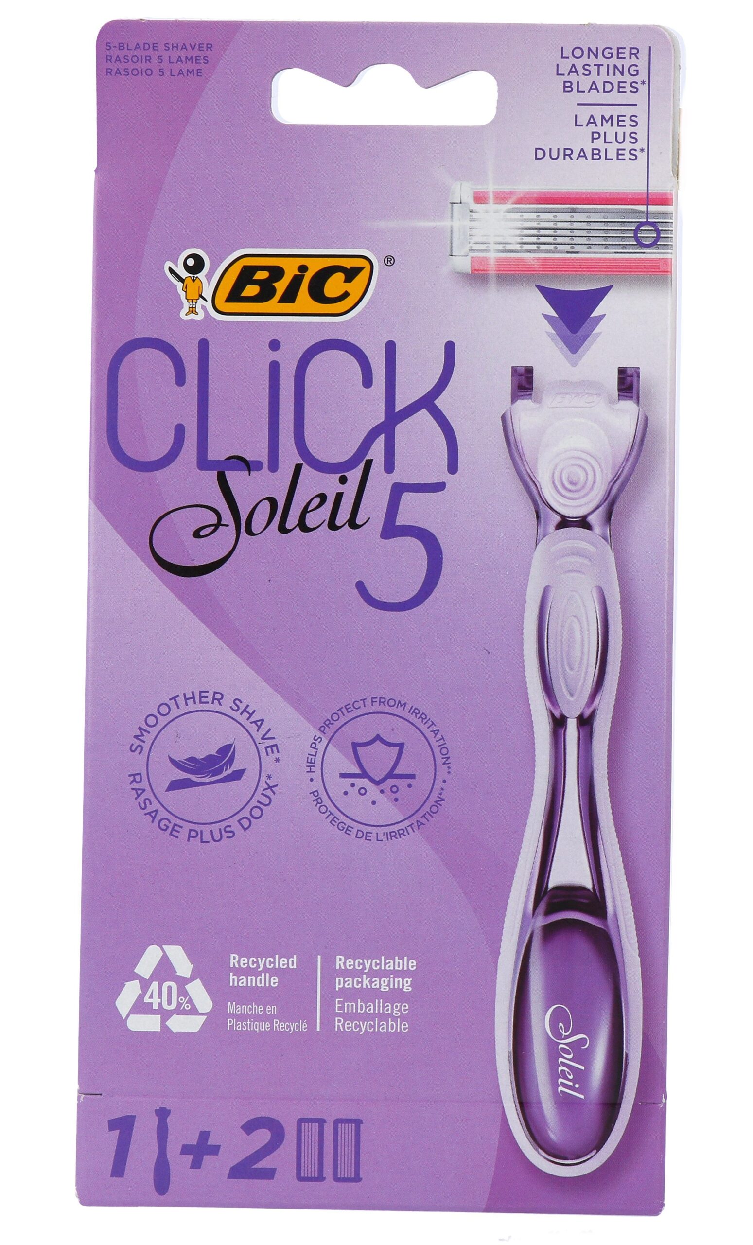 Bic Scheermes Soleil Click 5 (1 stuk)