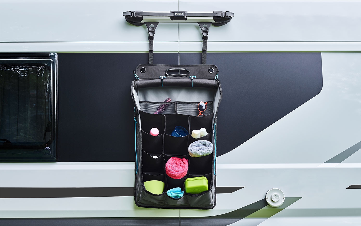 Thule Ladder Fixation Kit Magnet Befestigungs kit 66 x 10 x 8 cm