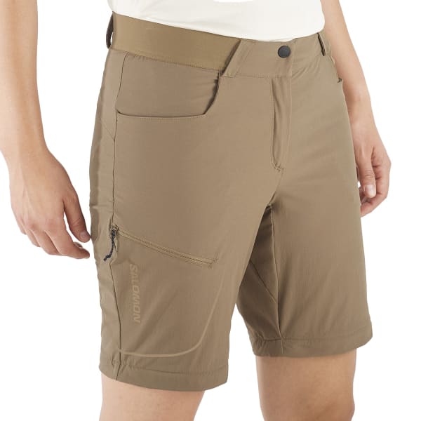 Pantalon randonnée SALOMON WAYFARER ZIP OFF PANTS W SHITAKE