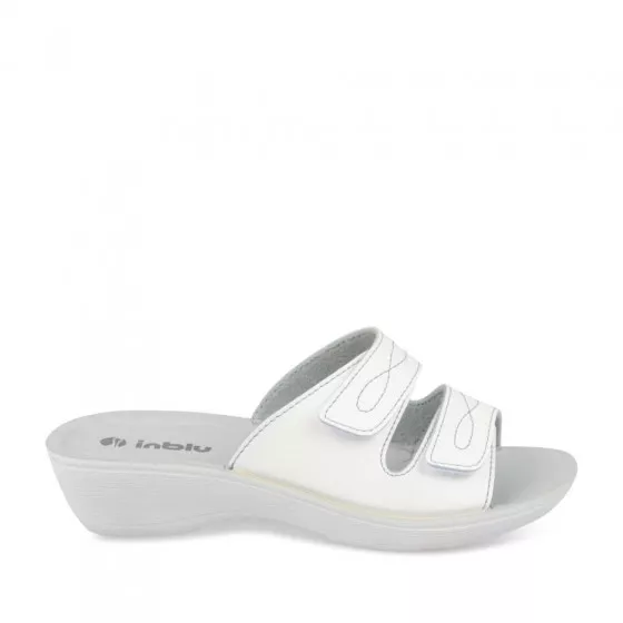 Mules BLANC INBLU