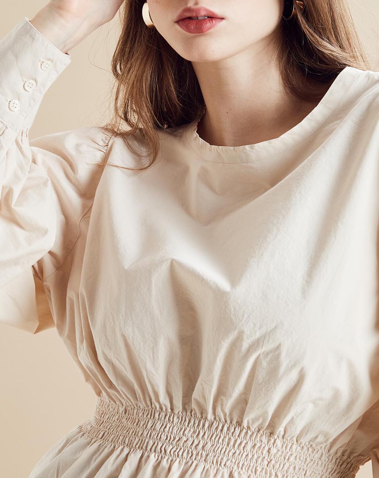 Chloé Stora Blouse Beirut écrue