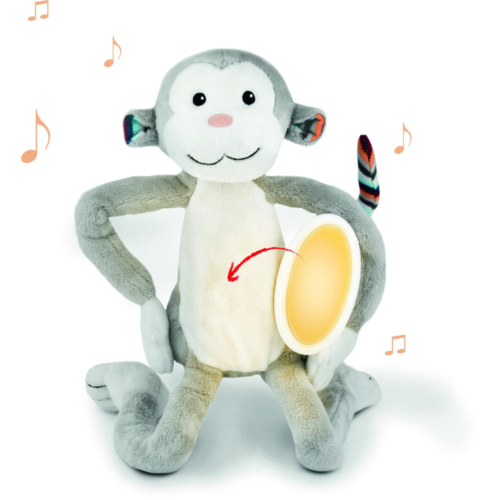 Køb Zazu Grey Max The Monkey Nightlight