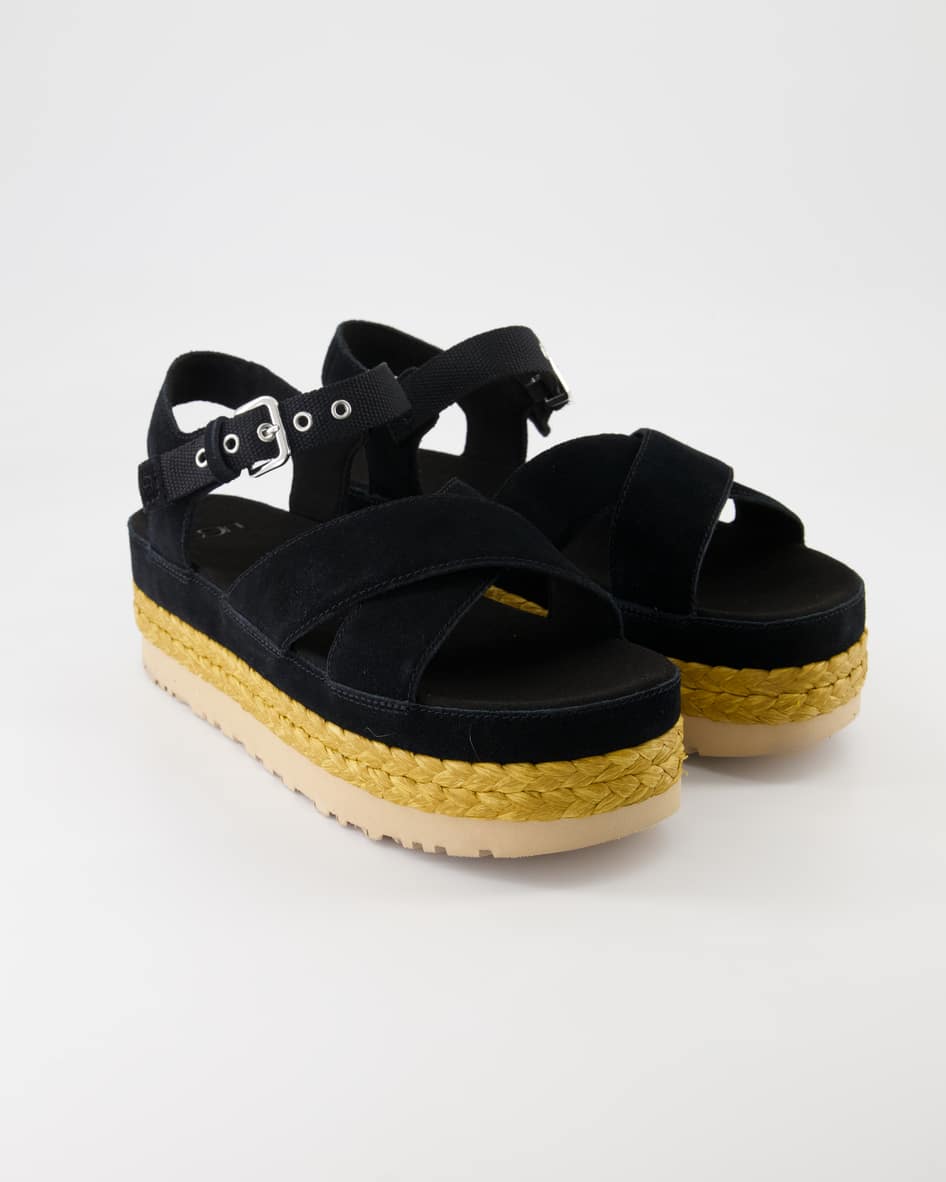 UGG W AUBREY ANKLE Sandalen in Schwarz