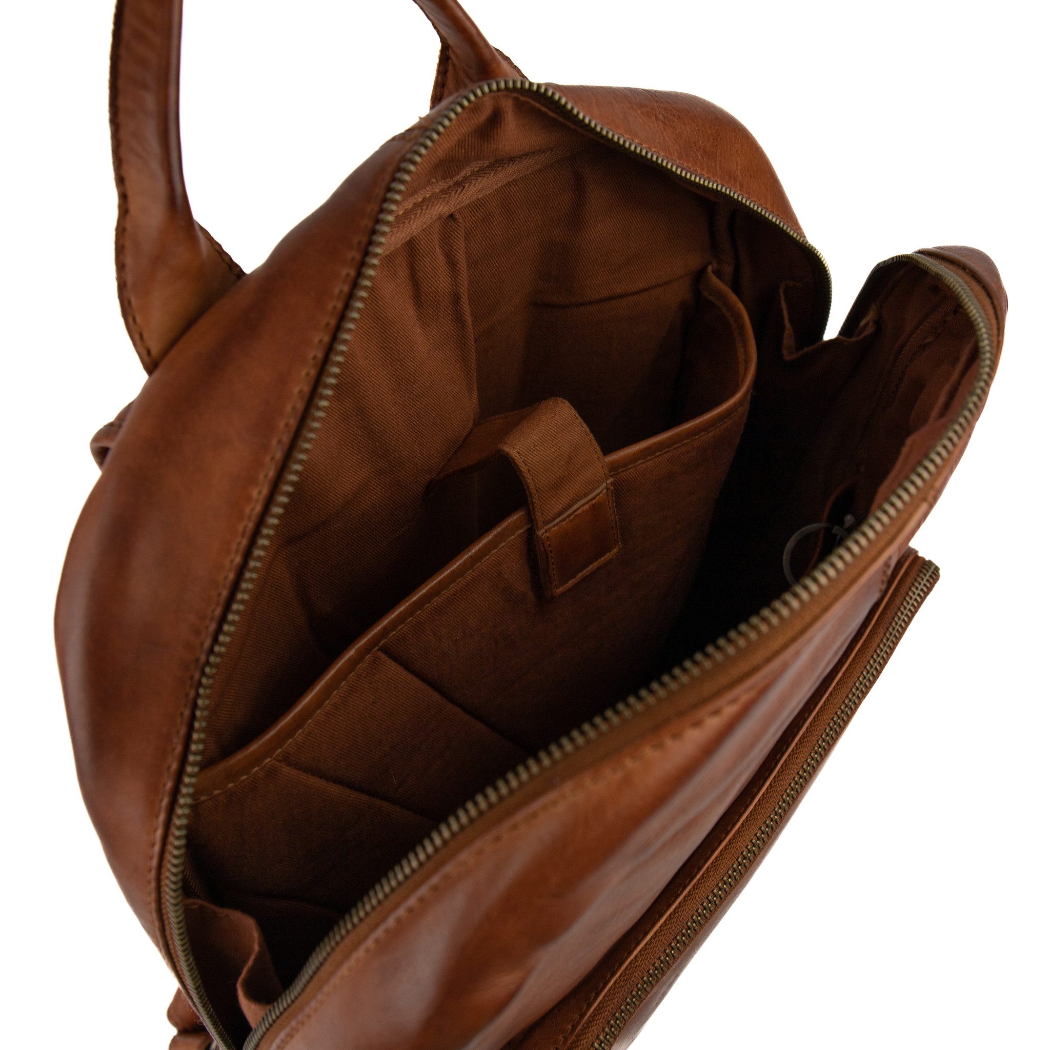 Bear Design Cow Lavato Rugzak Luca Cognac CL42580