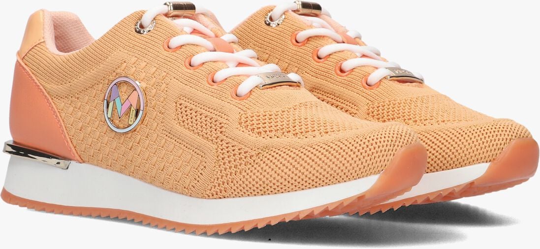 MEXX oranje mexx lage sneakers gitte glitter mini
