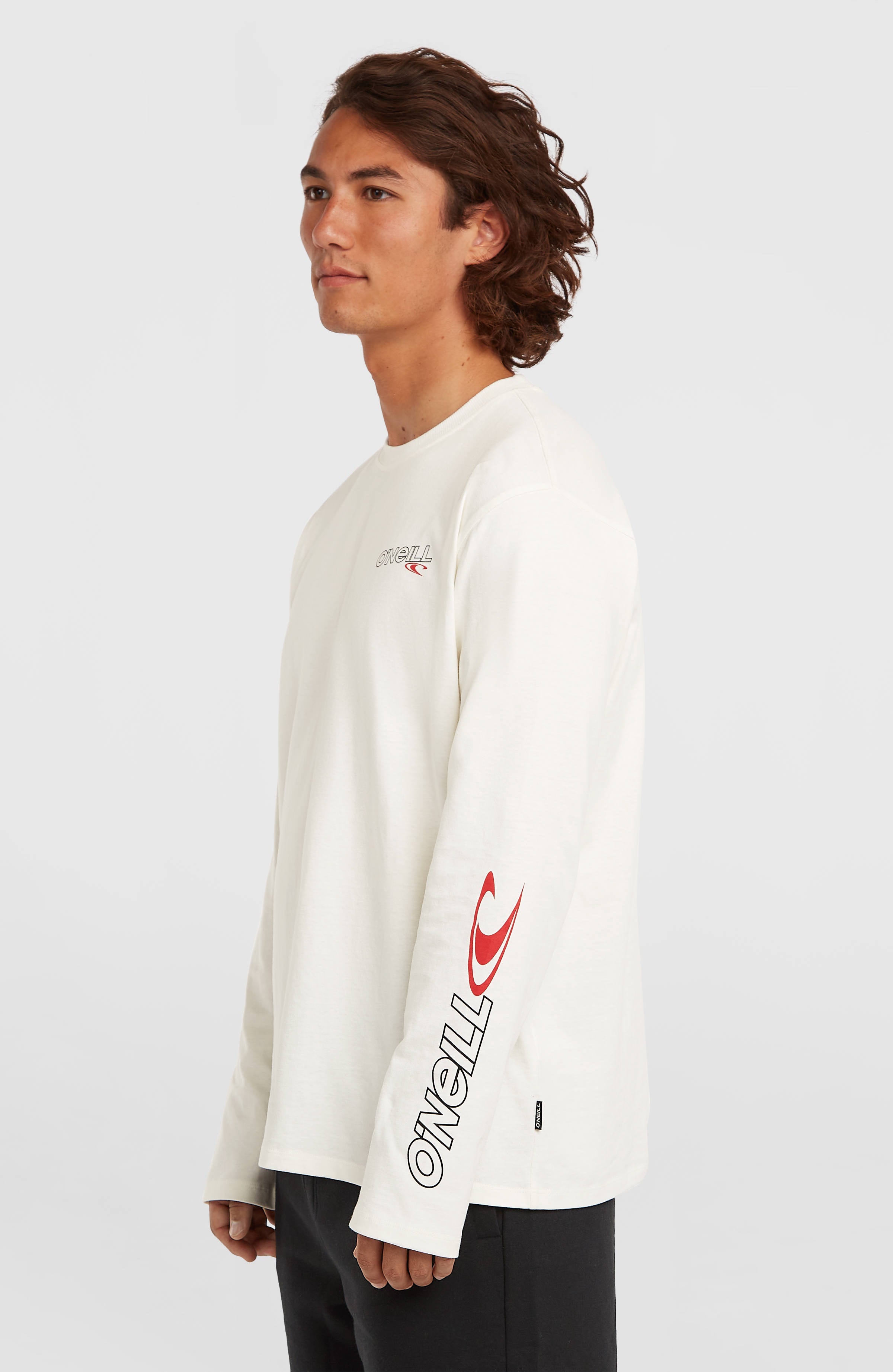 Essentials 90s Logo shirt met lange mouwen