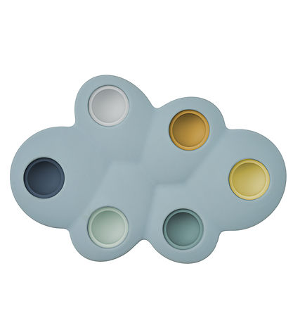 Liewood Leget?j - Anne Pop Toy - Cloud -  Whale Blue Mix