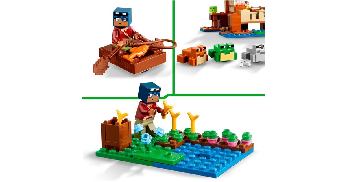 LEGOMinecraft - Het kikkerhuis Constructiespeelgoed  (21256)