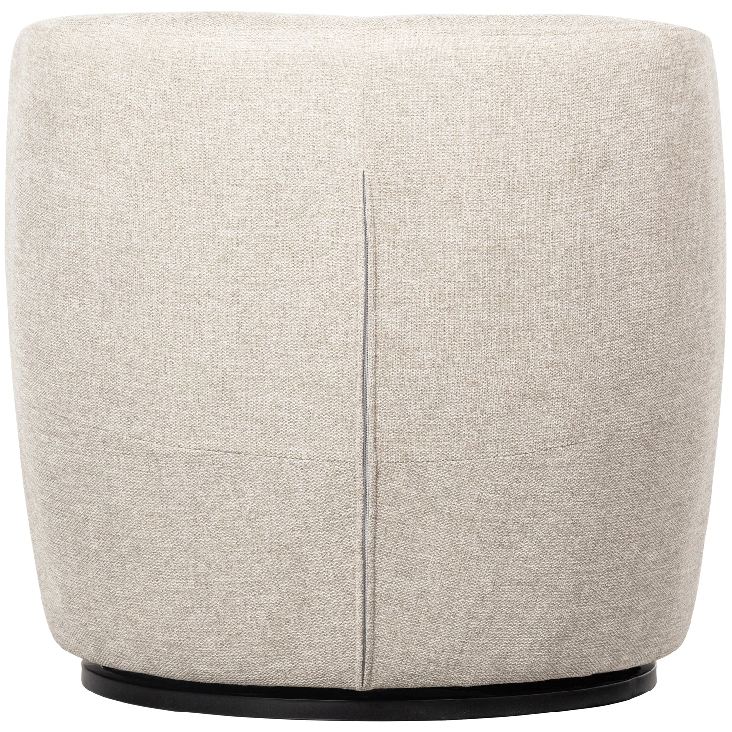 WOOOD Serra Draaifauteuil - Polyester - Off White  - 68x70x77