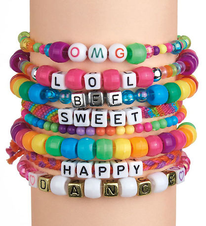 Shimmer N Sparkle Kreatives Spielset - ABC Perlenarmbänder