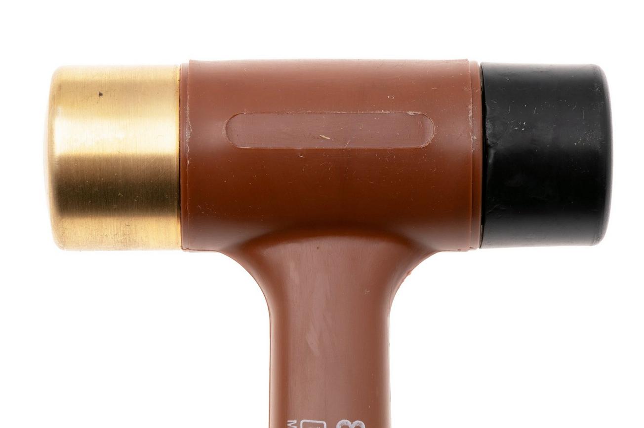 Narex Mallet 875642, montagehamer met messing- en kunststof slagvlakken, 290 mm
