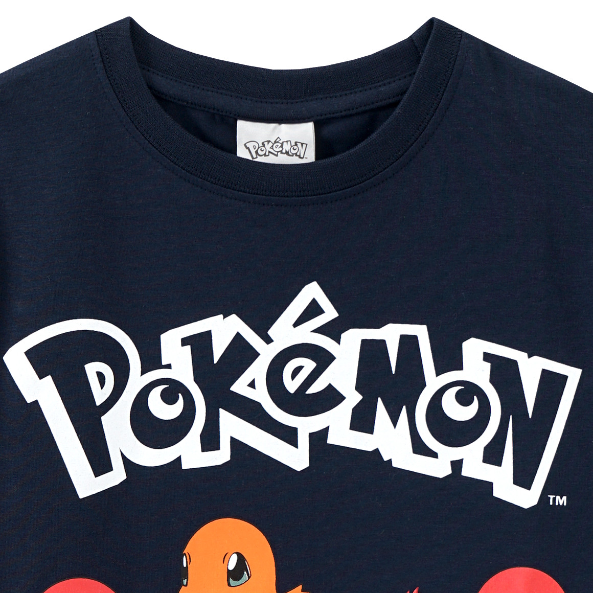 Topolino Pokémon T-Shirt mit Print dunkelblau