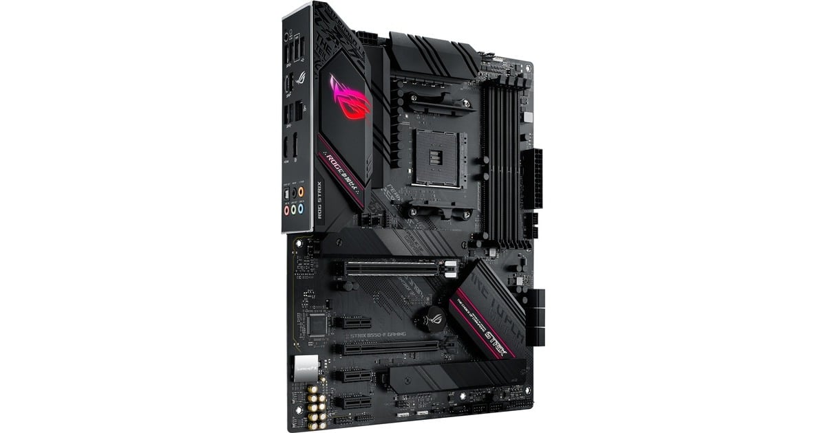 ASUSROG STRIX B550-F GAMING socket AM4 moederbord  (Zwart, RAID, 2.5Gb-LAN, Sound, ATX, Tweedekans)