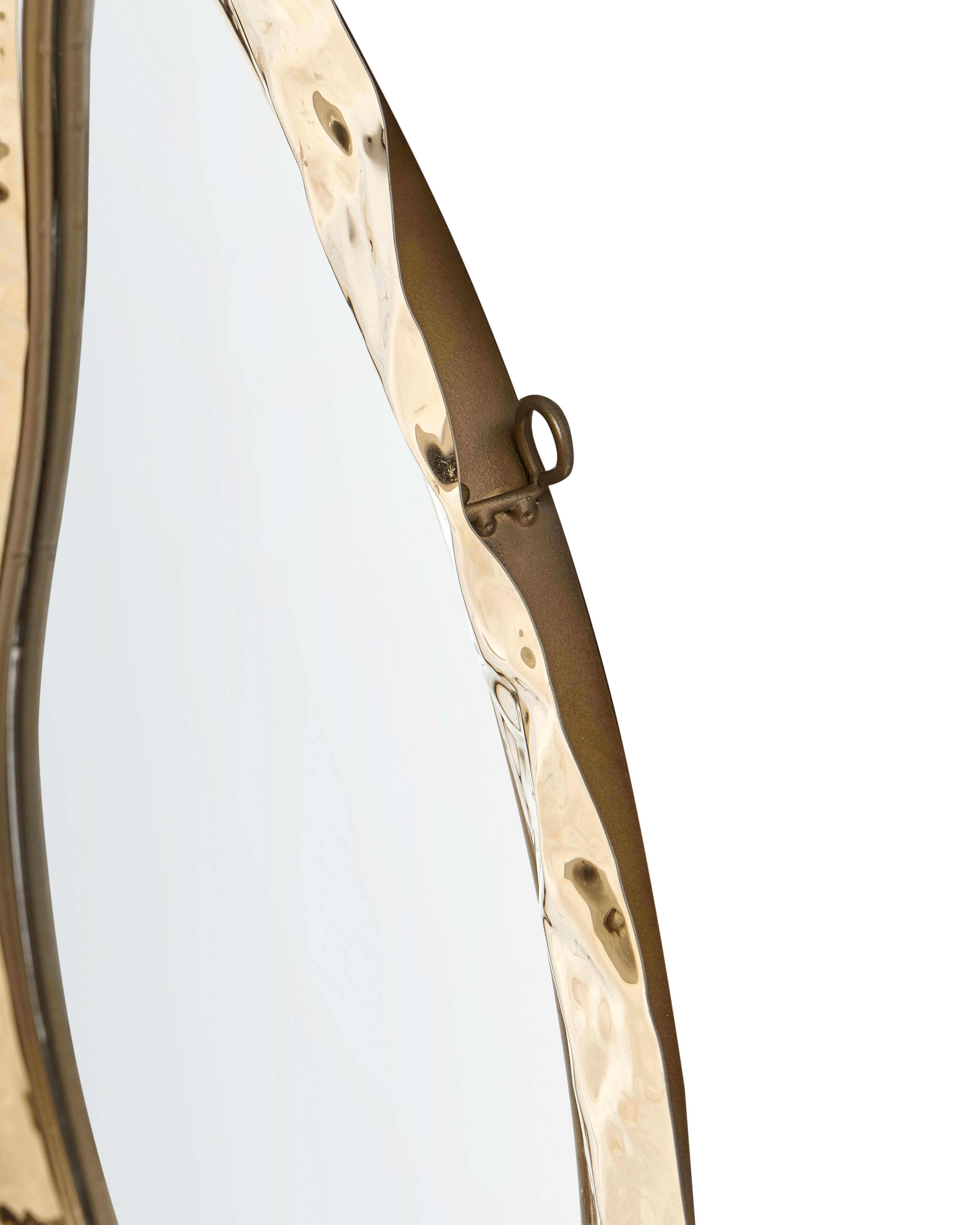 Wandspiegel JOSSIGNY 52 cm 79 cm Goud