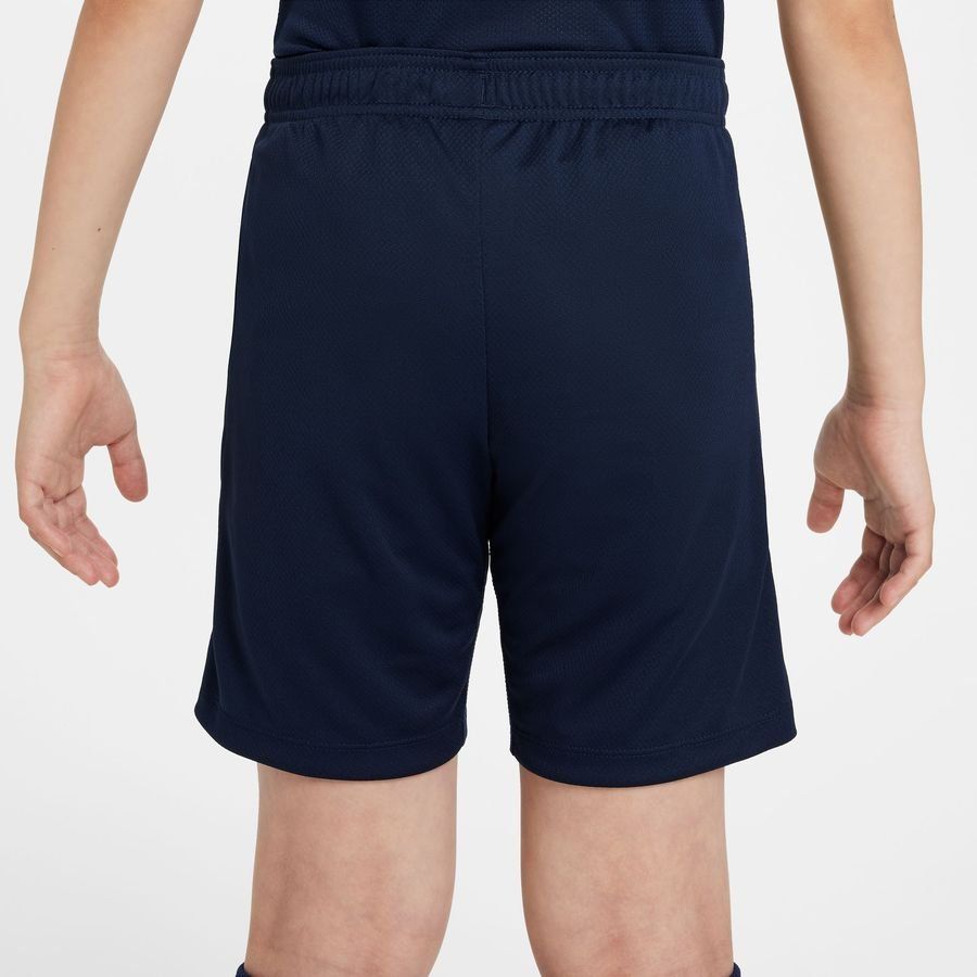 Chelsea Short d'Entraînement Dri-FIT Strike - Bleu Foncé/Bleu/Orange Enfant