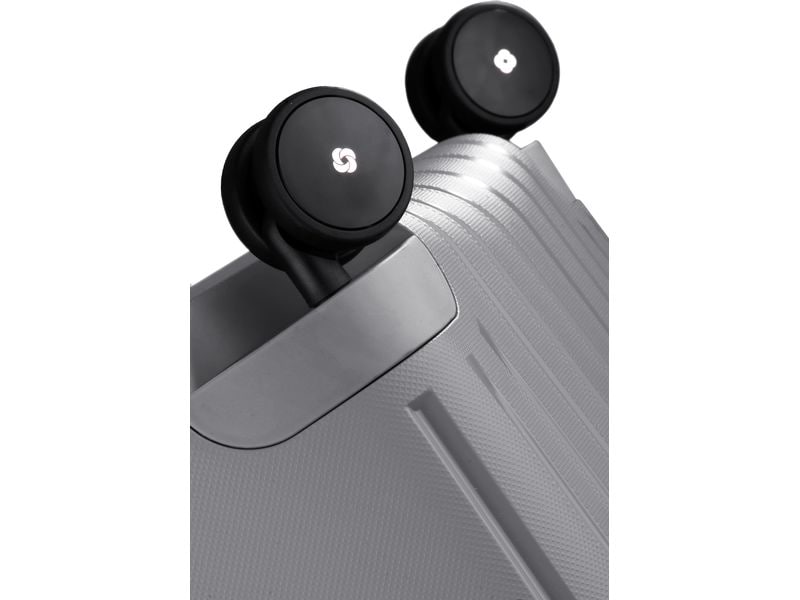 Samsonite Reisekoffer S'Cure 34 l, Silber Reisegepäck