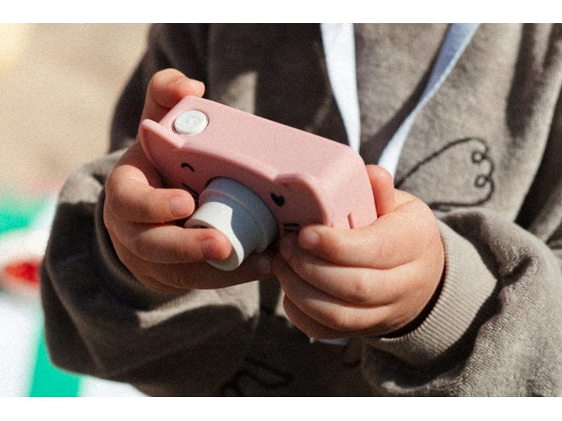 Hoppstar Kinderkamera Digitalkamera Hoppstar Rookie Kids bl Kamera mit beliebten Funktionen wie Fotorahmen, Fotofilter und Gesichtserkennung