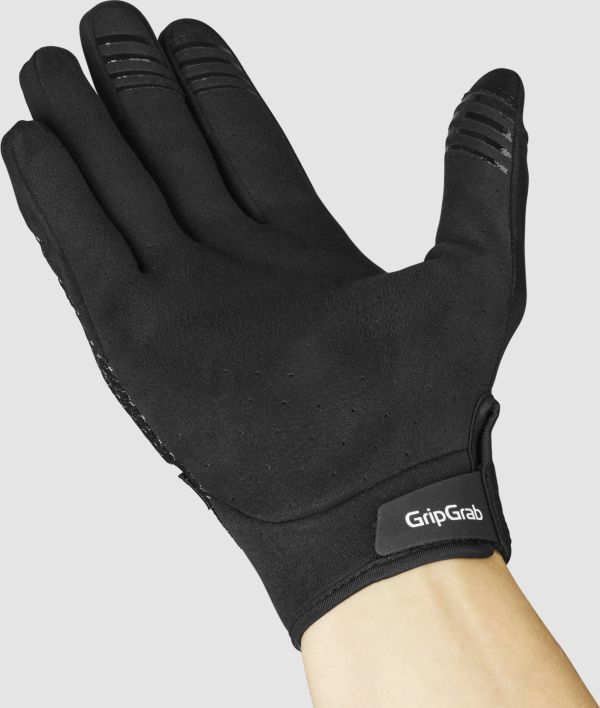 GripGrab Descent Guarded Cykelhandsker, Black