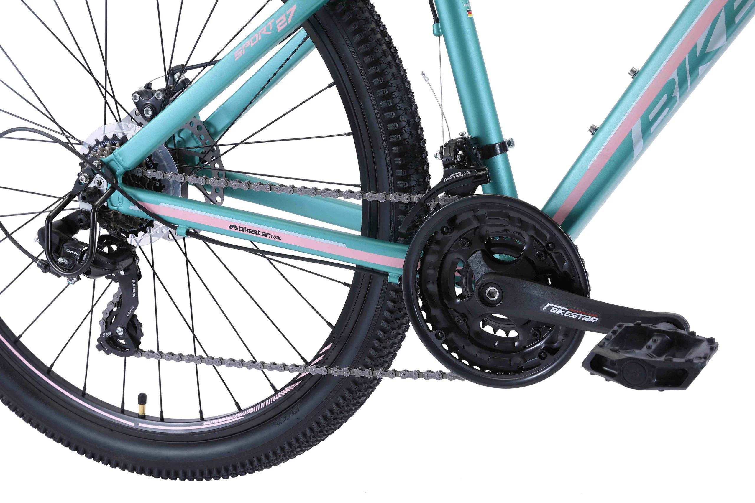BikeStar Hardtail Alu MTB Sport Medium 27,5 Inch 21 Speed