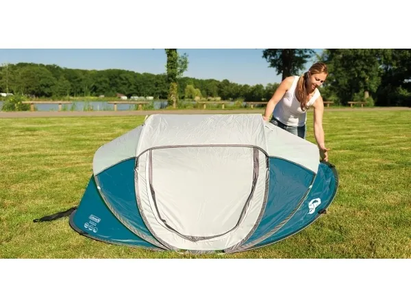 Coleman Galiano 2, Camping, Tunneltelt, 2,6 m², 2,5 kg, Blå, Hvid