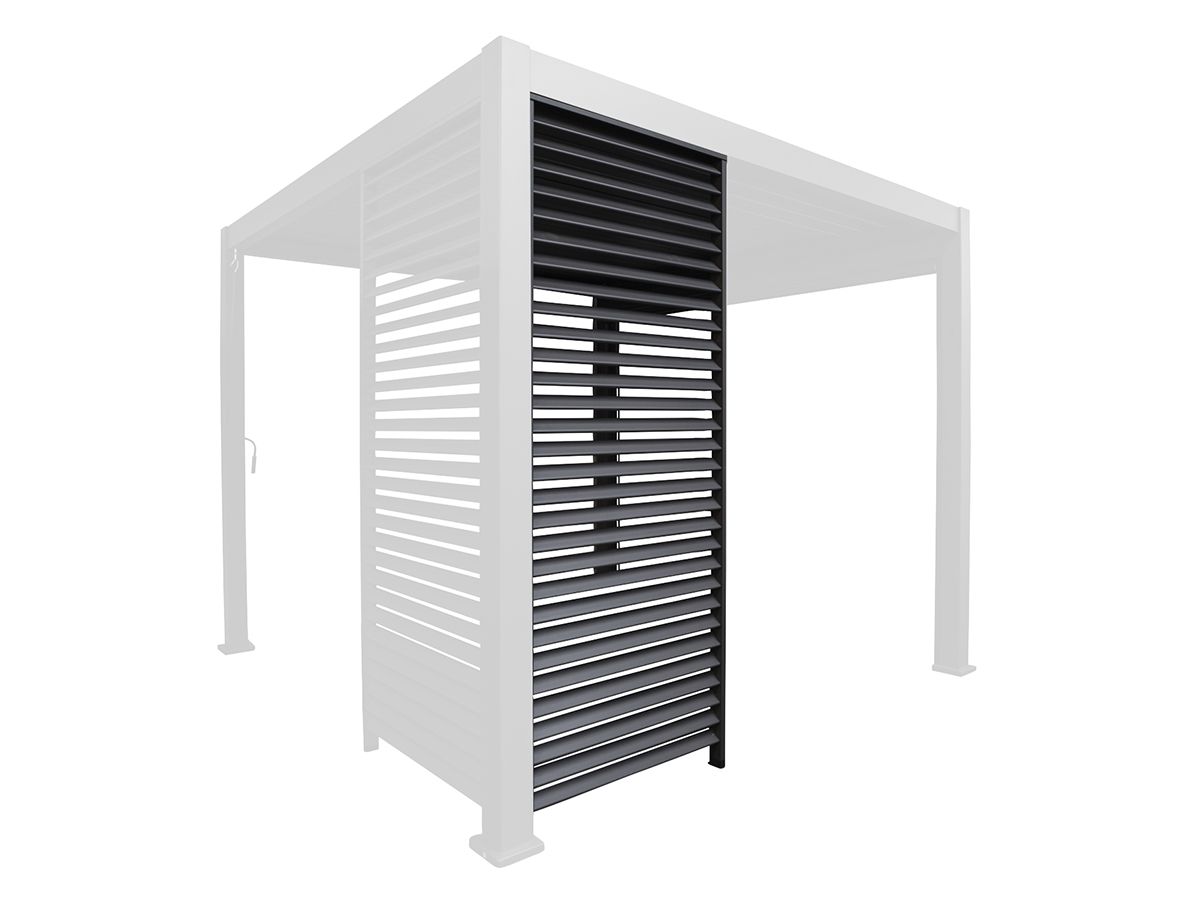 Orion 400 cm kant Louvre Shutter Paneel - Anthracite
