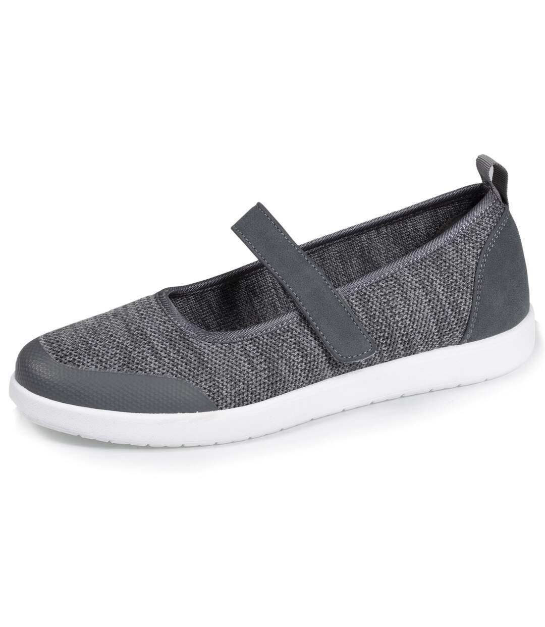 Isotoner Ballerines femme légère et confortable à scratch