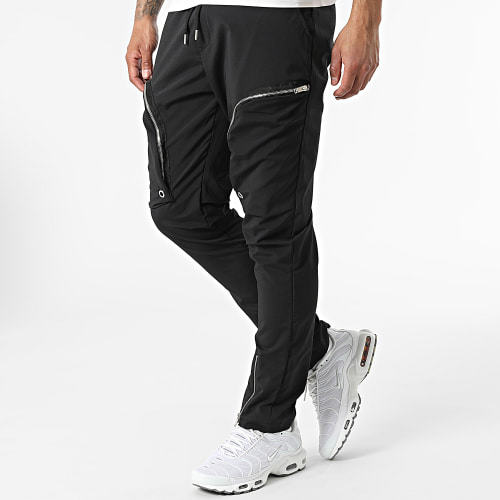 Ensemble Veste Zippée Capuche Et Pantalon Jogging LL602 Noir