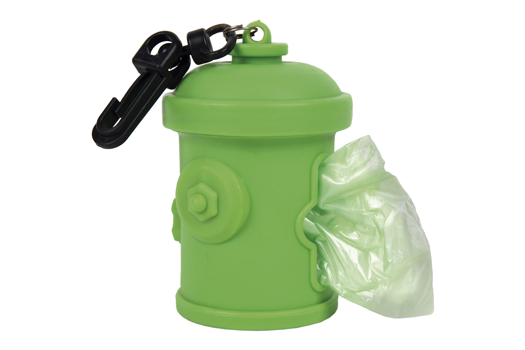 Dispensador de Sacos para Resíduos de Animais de Estimação | Verde