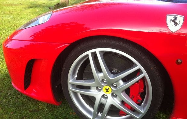 Ferrari F430  fahren in Handeloh-Höckel  als Geschenk