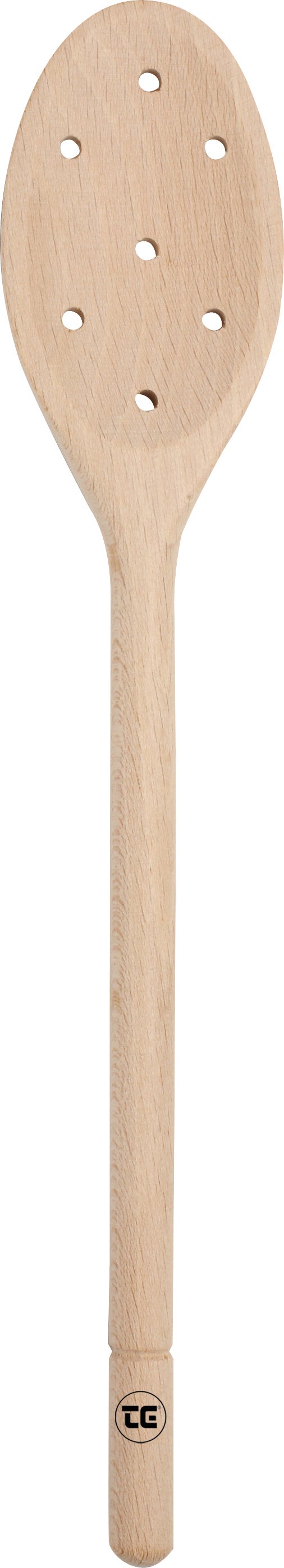 TG pollepel met gaten naturel 30 x 6 x 1,5 cm