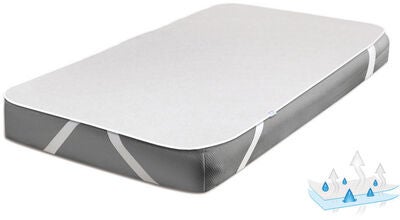 BabyMatex Hygenic Jersey Laken 80x160, Hvit