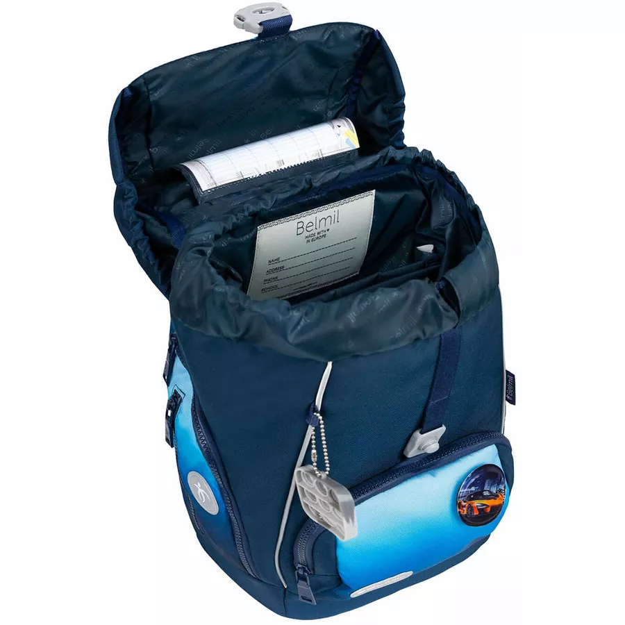 Belmil Schulranzen Premium Comfy Plus Set 5-teilig Blue Navy