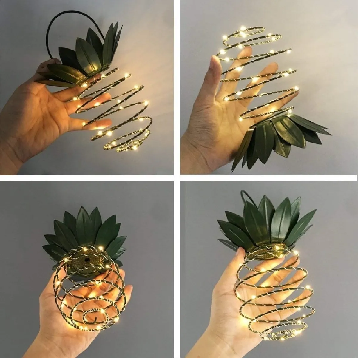 Wewoo Guirlande Lanterne Ananas - Solaire