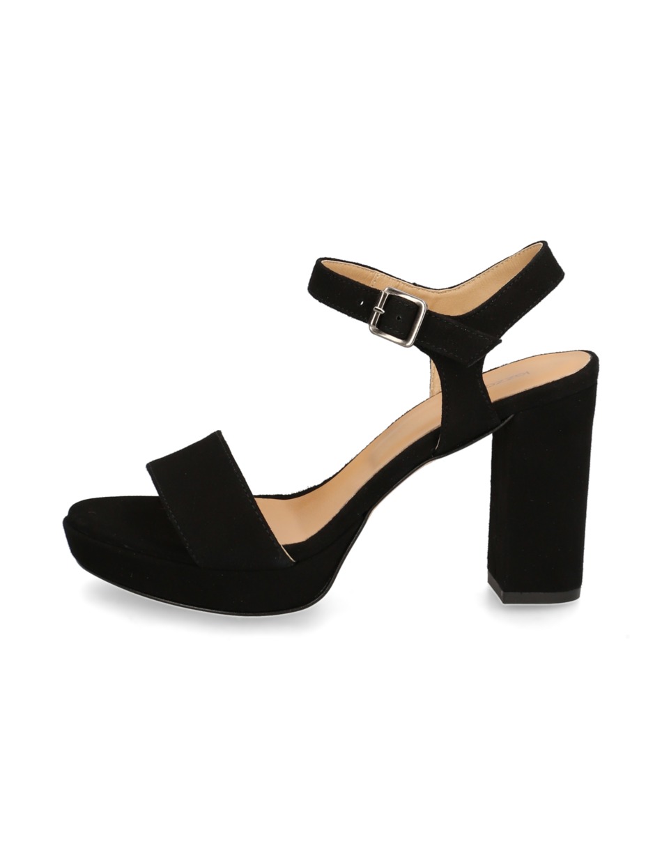 Veloursleder Sandale