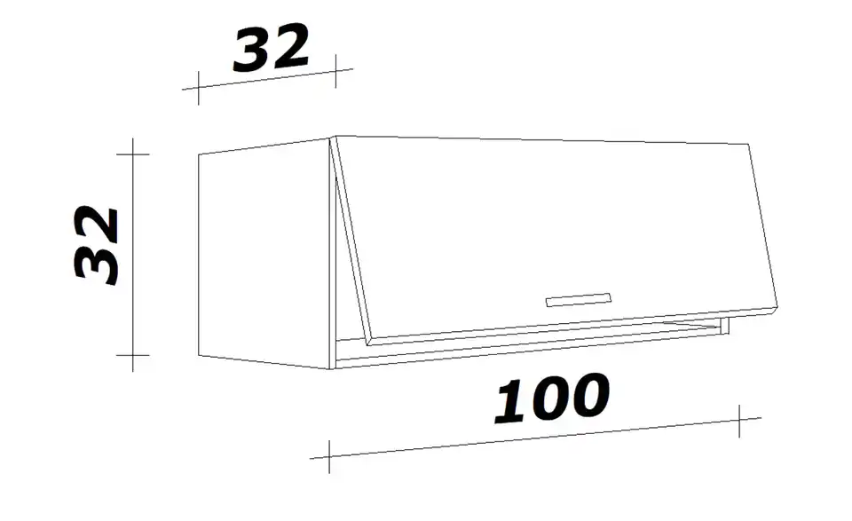 Hängeschrank Spa 100 cm