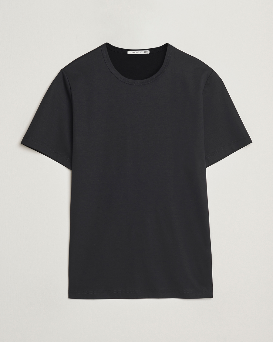 Tiger of Sweden Olaf Mercerized Cotton T-Shirt Black